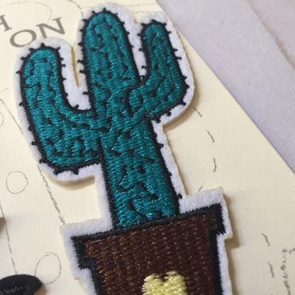 Iron-On Patches :: Emoji, Cactus, Pineapple, Rainbow
